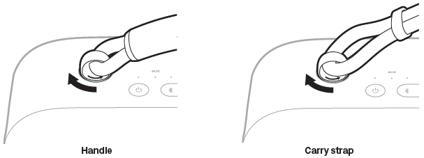 Bose SoundLink Max Portable Speaker User Guide attach new handle 2