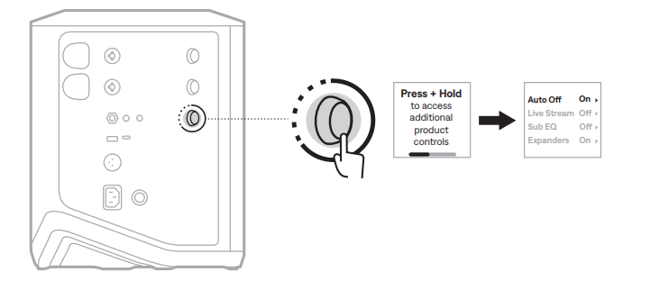 Bose S1 Pro+ Portable Bluetooth PA Speaker System User Manual-5