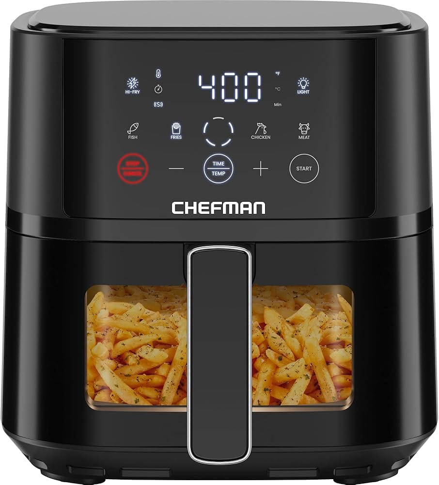 Chefman RJ38-6T 6 QT Compact Airfryer User Manual chefman