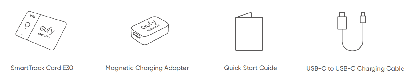 eufy T87B1 SmartTrack Card E30 User Guide -1