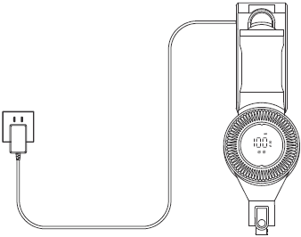 homeika H016 Cordless Stick Vacuum Cleaner User Manual homeika H016 Cordless Stick Vacuum Cleaner-charging