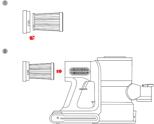 homeika H016 Cordless Stick Vacuum Cleaner User Manual homeika H016 Cordless Stick Vacuum Cleaner-installation