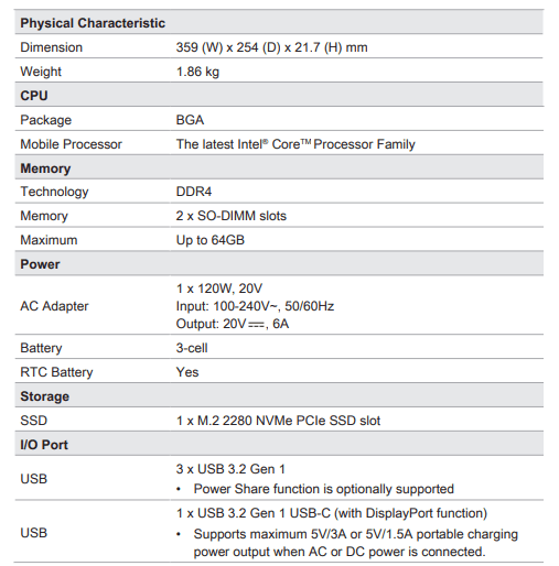 MSI Thin 15 B12UC Gaming Laptop User Guide MSI Thin 15 B12UC Gaming Laptop-10