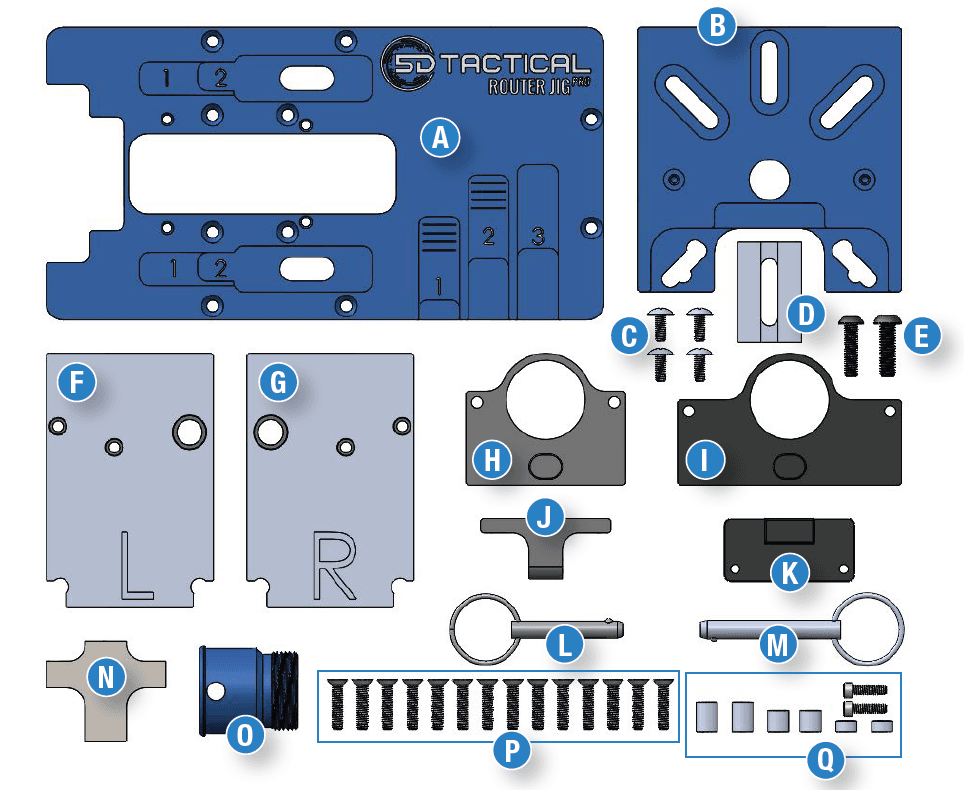 5D Tactical Router Jig Pro 1