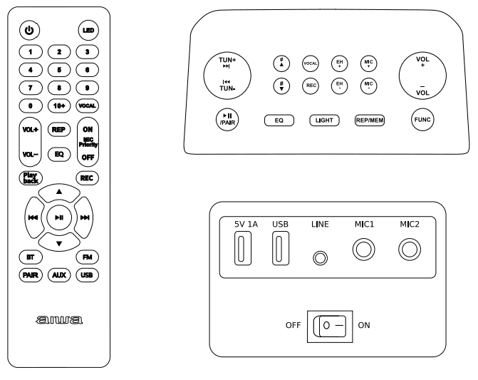 AIWA Exos X8 Portale Party Speaker User Guide-1