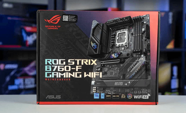 ASUS ROG Strix B760-A Gaming WiFi ATX Motherboard-featured
