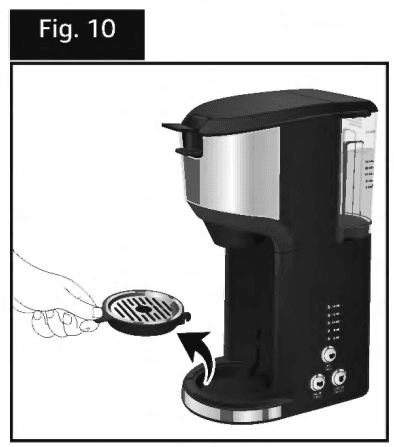 Amazon Basics Dual Brew Single Serve Capsule Coffee Maker 10