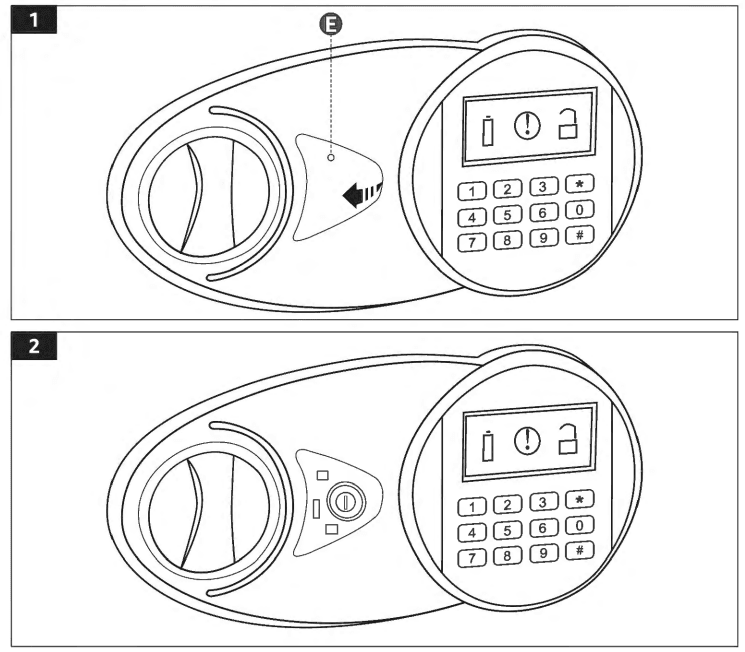 AmazonBasics ‎25EI Intelligent Electronic Keypad Security Safe 2