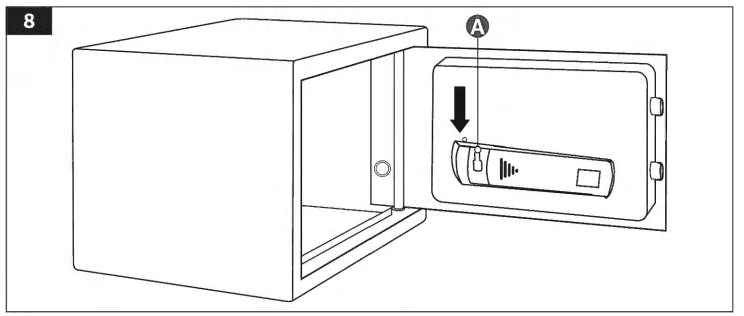 AmazonBasics ‎25EI Intelligent Electronic Keypad Security Safe 7
