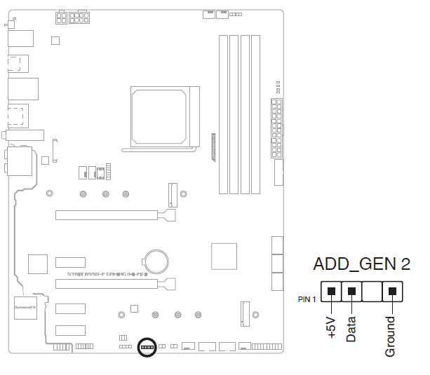 Asus ROG Strix B550-F Gaming WiFi II AMD AM4 Motherboard-19