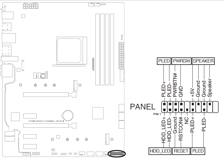 Asus ROG Strix B550-F Gaming WiFi II AMD AM4 Motherboard-23