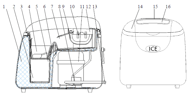 Bellini FS-Z03 Ice Maker-1