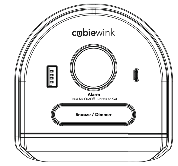 Brandstand CubieWink Mini Charging Alarm Clock User Manual Brandstand CubieWink Mini Charging Alarm Clock 1