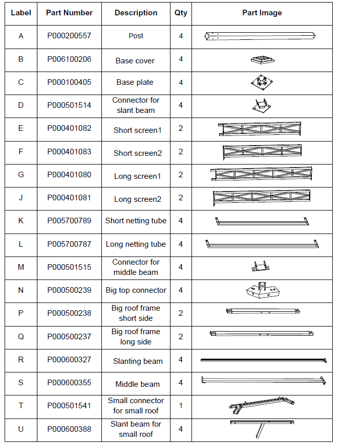 Broyhill A102010903 Hardtop Gazebo User Manual-2