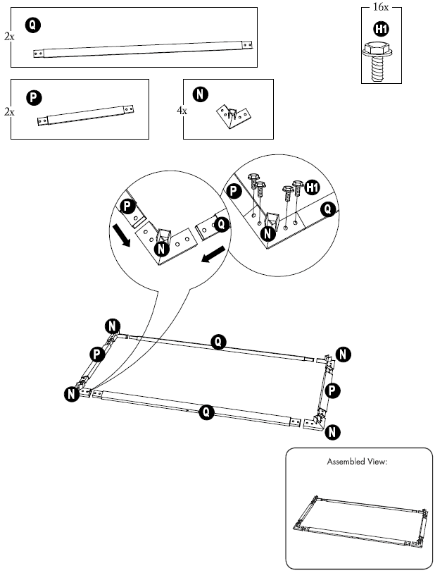 Broyhill A102010903 Hardtop Gazebo User Manual-9