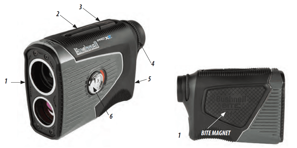Bushnell Pro XE Golf Laser Rangefinder 1