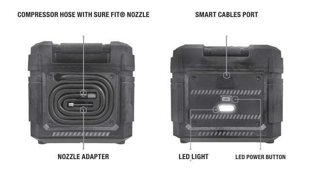 CAT PPSCL3 Cube Lithium 4 In 1 Portable Jump Starter 2