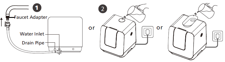 COMFEE CDC17P2AWW 6L Countertop Portable Dishwasher-2
