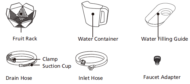 COMFEE CDC17P2AWW 6L Countertop Portable Dishwasher-4