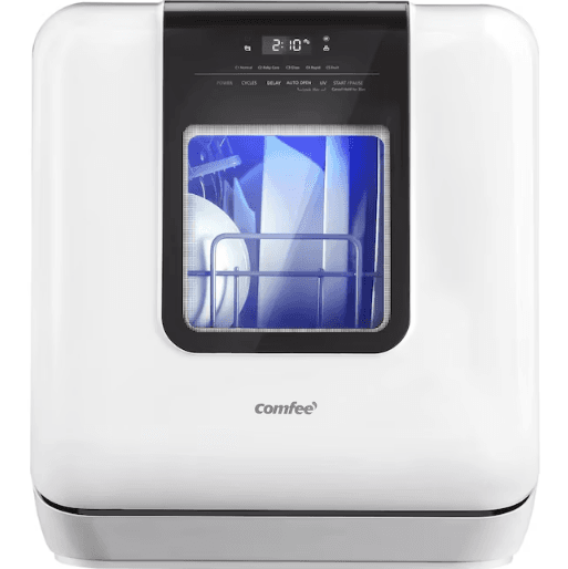 COMFEE CDC17P2AWW 6L Countertop Portable Dishwasher-product