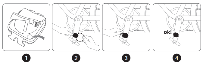 COOSPO BK467 Cadence Speed Sensor for Cycling-7