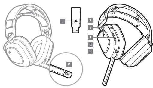 CORSAIR HS80 RGB Wireless Multiplatform Gaming Headset-2