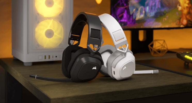CORSAIR HS80 RGB Wireless Multiplatform Gaming Headset-featured