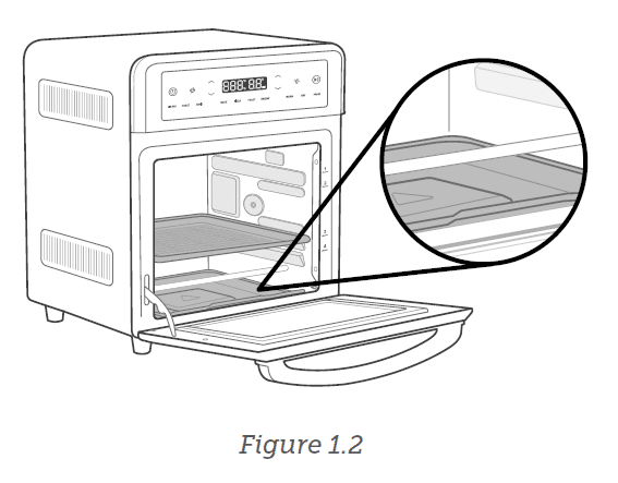 COSORI CAF-R121 11-in-1 13-Quart Air Fryer Oven-10