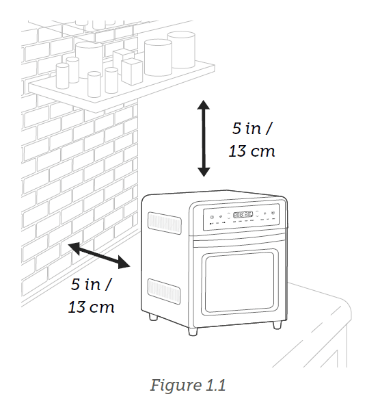 COSORI CAF-R121 11-in-1 13-Quart Air Fryer Oven-9