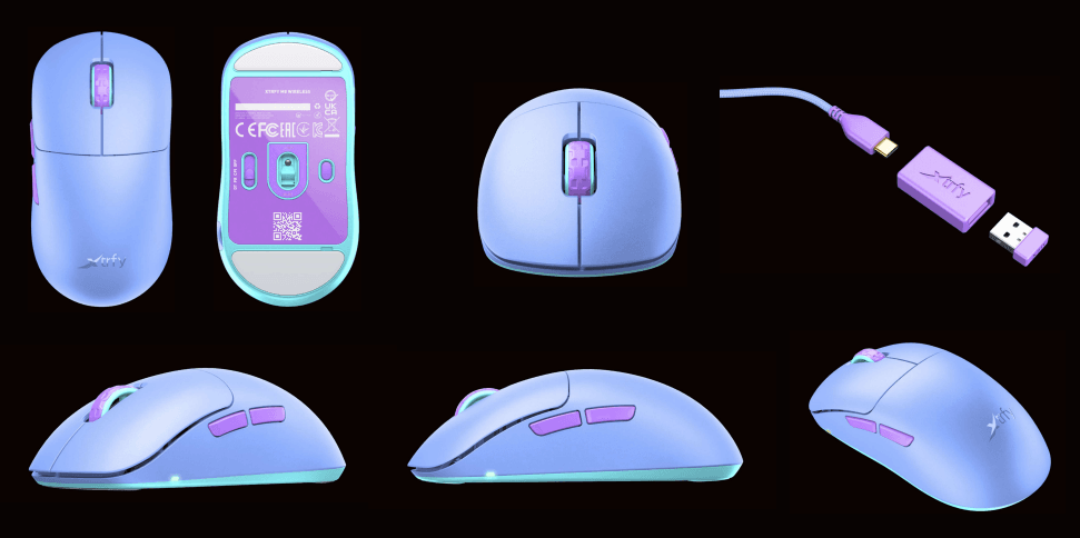 Cherry XTRFY M8 Wireless Ultra-Light Gaming Mouse-10