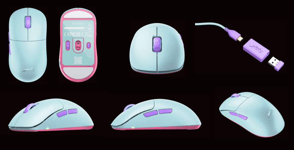 Cherry XTRFY M8 Wireless Ultra-Light Gaming Mouse-9