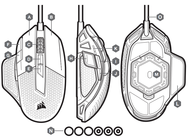 Corsair NIGHTSWORD RGB Gaming Mouse-1