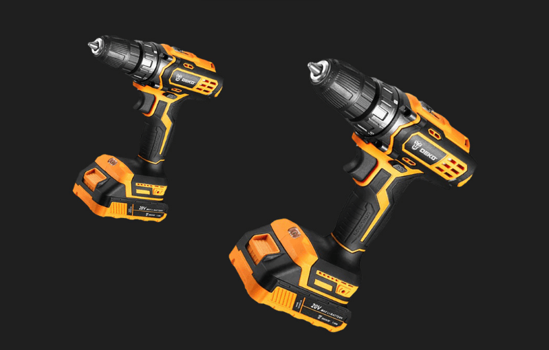 Deko Tools DKCD20XL01 Cordless Drill User Manual