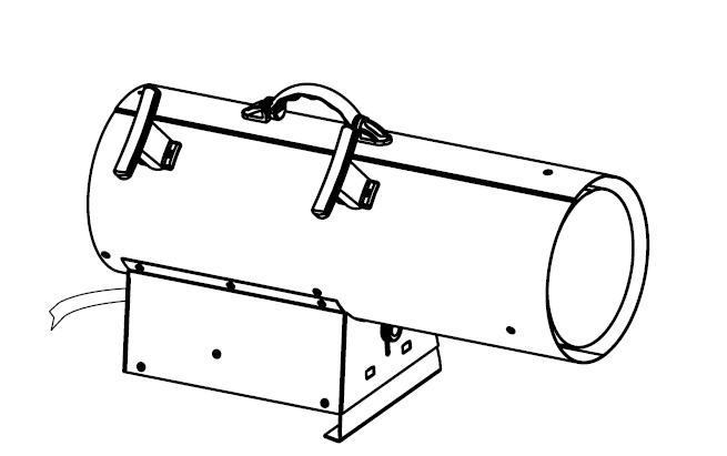 Dyna Glo Series Propane Construction Heater 1