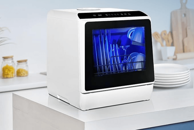 EUHOMY ‎DW-01 Mini Portable Countertop Dishwasher User Manual