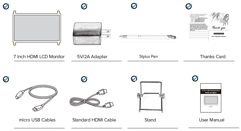 EVICIV MDS-702 7-Inch HDMI Portable Monitor-1