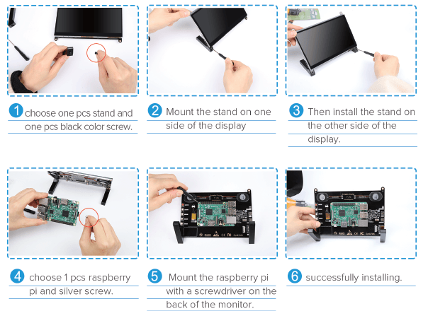 EVICIV MDS-702 7-Inch HDMI Portable Monitor-6