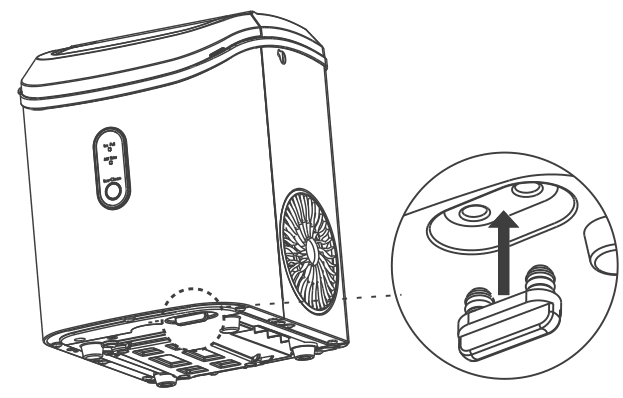 Ecozy IM-NS280C Countertop Nugget Ice Maker User Manual-13
