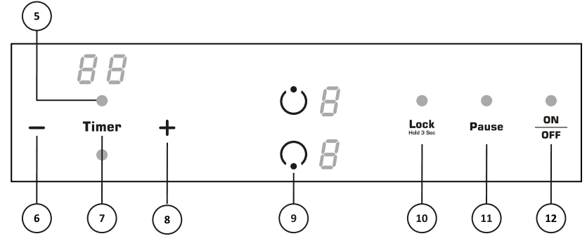 Empava EMPV-IDC12 Portable Induction Cooktop User Manual-4