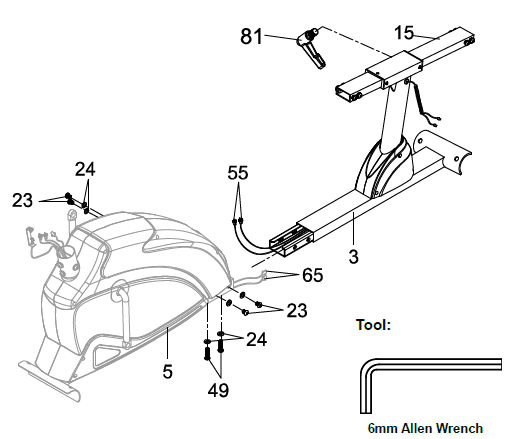 Exerpeutic 900XL Recumbent Exercise Bike-3