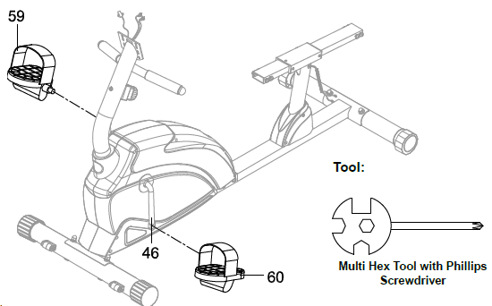 Exerpeutic 900XL Recumbent Exercise Bike-6