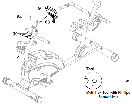 Exerpeutic 900XL Recumbent Exercise Bike-8