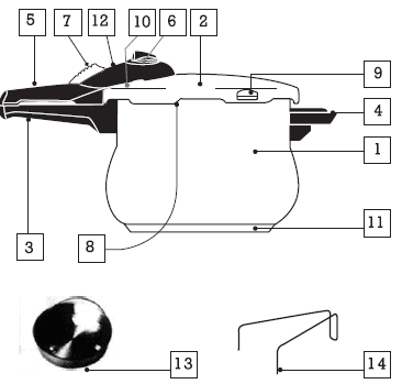 Fagor Rapid Express Pressure Cooker-1