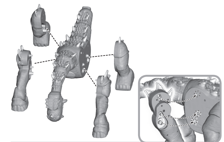 Fisher-Price Imaginext Spike The Ultra Dinosaur 2