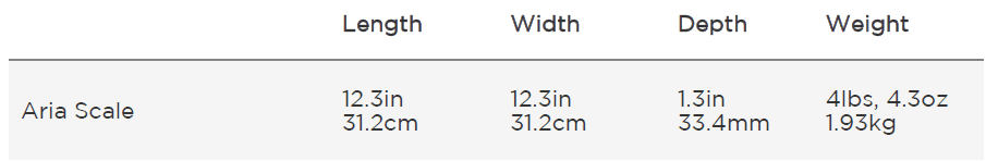 Fitbit Aria Air Smart Wi-Fi Bathroom Scale-1