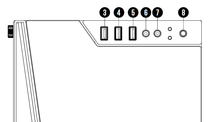 GAMDIAS Argus M1 RGB Mid Tower Gaming Case-17
