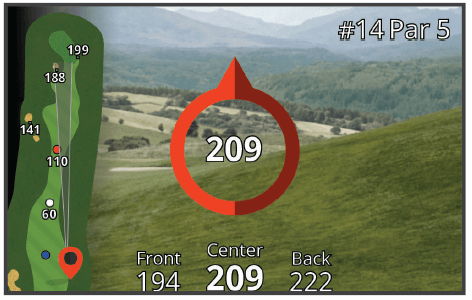 Garmin Approach Z82 Golf GPS Laser Range Finder-16