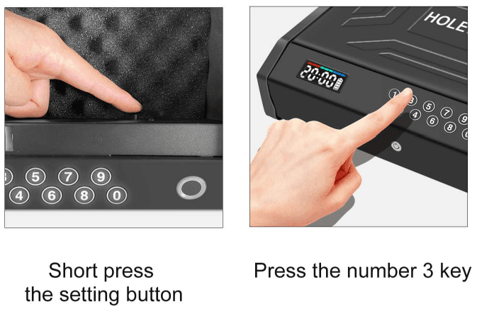 HOLEWOR B09QKPD1BX Biometric Gun Safe-14