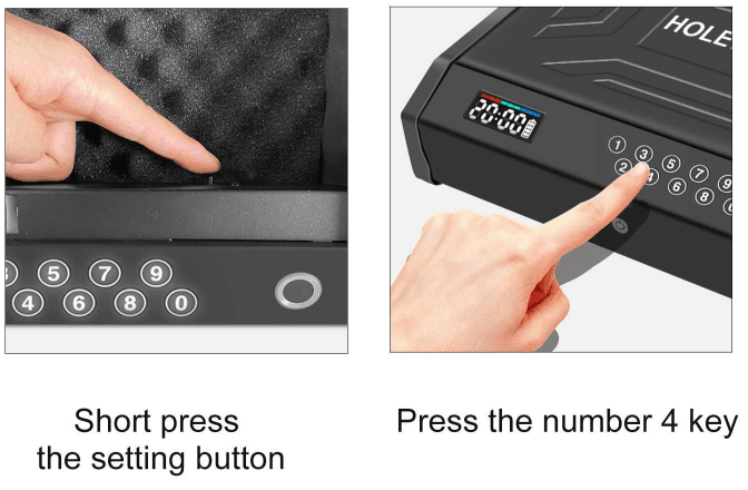 HOLEWOR B09QKPD1BX Biometric Gun Safe-15