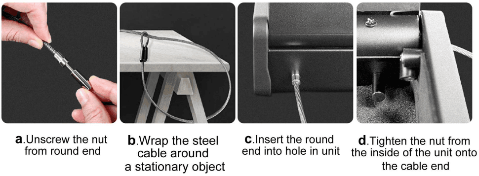 HOLEWOR B09QKPD1BX Biometric Gun Safe-22